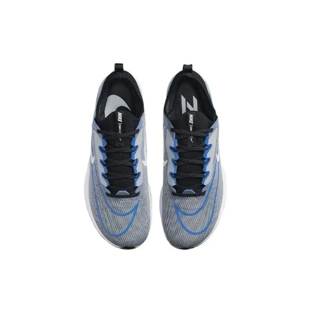Nike Zoom Fly 4 Men's Size 10 Wolf Grey Blue Running Shoes CT2392 005  NEW
